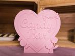 Candy Bar bord hart, bruiloft decoratie, feestdecoratie,, Ophalen of Verzenden, Nieuw, Versiering, Geboorte of Huwelijk