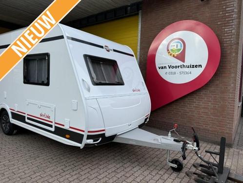 Bürstner Premio 460 TS Skyline, Caravans en Kamperen, Caravans, Bedrijf, tot en met 2, 1000 - 1250 kg, Rondzit, Bürstner, Overige