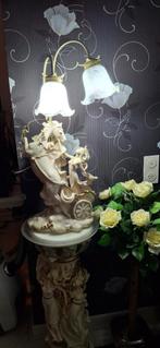 Kunst tafel met kunst lamp, Antiek en Kunst, Antiek | Lampen, Ophalen of Verzenden