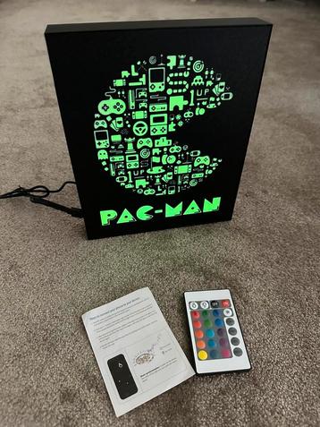 Pac-Man Gaming RGB Lightbox (FDM-printed, handgemaakt)