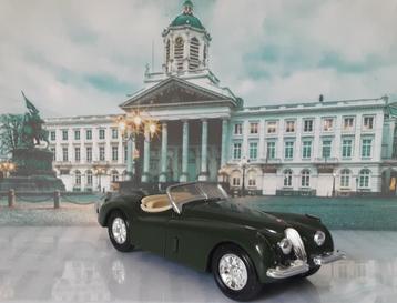 1:43 Jaguar XK120 Cabriolet 1948; Ertl #2850 beschikbaar voor biedingen