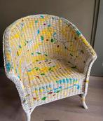 Rieten stoel : festival, Huis en Inrichting, Ophalen, Zo goed als nieuw, Bruin, Eén