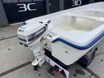Nette Quicksilver 360 Boot incl. Johnson 6PK 2T en Trailer, Watersport en Boten, Gebruikt, Tot 10 pk, Wfwatersport@botenverhuurhoorn.nl