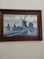 delftsblauw tegels molen, Antiek en Kunst, Kunst | Schilderijen | Abstract, Ophalen