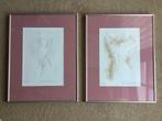 2 litho’s 43&44/200 naakte vrouw. Maria de Ruiter de Witt, Huis en Inrichting, Ophalen of Verzenden, Zo goed als nieuw, Schilderij