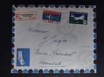 Envelop met KLM stempel uit 1959 (L172), Postzegels en Munten, Envelop, Ophalen of Verzenden