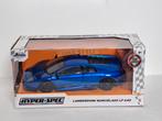 Lamborghini Murcielago LP640 blauw 1/24 uniek, Ophalen of Verzenden, Zo goed als nieuw, Auto, Jada