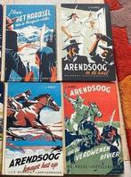 4 * Arendsoog 4-kleurendruk Nrs 3 - 4 -  6 - 7, Gelezen, Ophalen of Verzenden, J. Nowee, Fictie