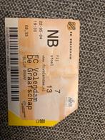 TICKET VOLENDAM-DE GRAAFSCHAP 3-4, Verzamelen, Ophalen of Verzenden, Zo goed als nieuw, Overige binnenlandse clubs, Overige typen