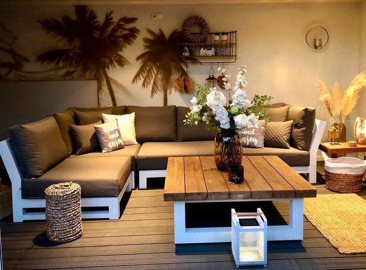 Life Loungeset, Tuin en Terras, Tuinmeubel-accessoires, Zo goed als nieuw, Ophalen of Verzenden