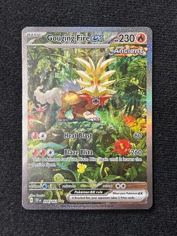 Gouging Fire EX #204 - Pokemon Temporal Forces SIR beschikbaar voor biedingen