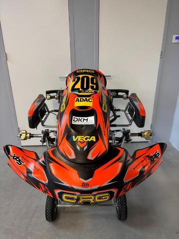 CRG Black Mirror 2025 mini kart 1 race oud! beschikbaar voor biedingen