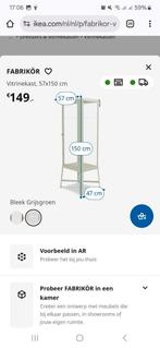 Fabrikör ikea vitrinekast beige vitrinekasten industrieel, Ophalen, 25 tot 50 cm, Minder dan 100 cm