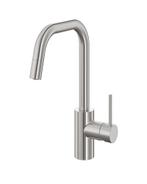 Ikea rvs kraan incl. inbouw zeepdispenser zgan, Ophalen of Verzenden, Zo goed als nieuw, 25 tot 50 cm, Minder dan 100 cm