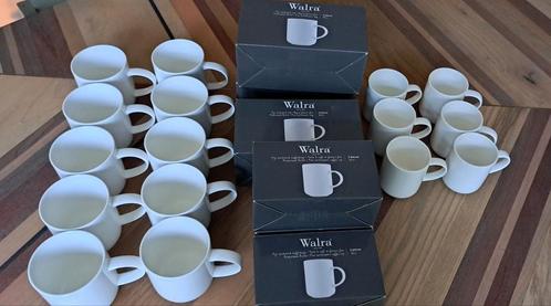 Walra bekers mokken 16x 30cl en 12x 18cl nieuw, Huis en Inrichting, Keuken | Servies, Nieuw, Kop(pen) en/of Schotel(s), Effen