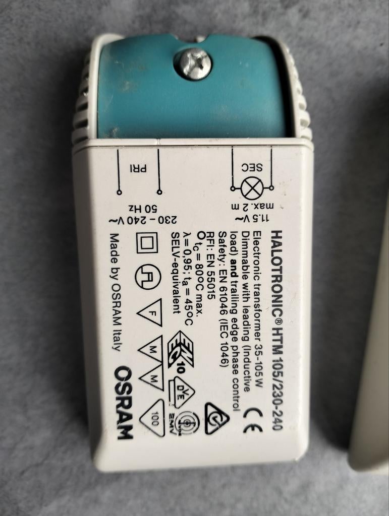 3 OSRAM Halotronic Transformator, Ophalen of Verzenden, Gebruikt, Overige typen