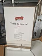 parasol doek 4x4 zwart / antraciet, Tuin en Terras, Parasols, Ophalen, Gebruikt