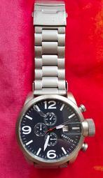 Stoer Herenhorloge van CORTESE, Chronograaf, Stainless Steel, Ophalen of Verzenden, Nieuw