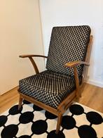 Vintage retro fauteuil, Huis en Inrichting, Fauteuils, Ophalen, Zo goed als nieuw, Hout