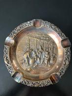 Antieke Zilveren Asbak Dorpsfeest 4-4-1963 Decoratief Stuk C, Ophalen