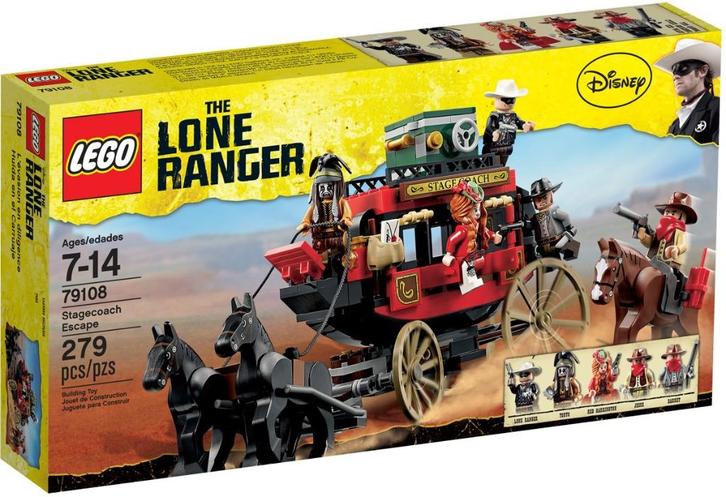 79108 - Lone Ranger: Stagecoach Escape, Kinderen en Baby's, Speelgoed | Duplo en Lego, Nieuw, Lego, Complete set, Verzenden