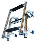 ZWEMTRAP RVS BOOT, OPKLAPBAAR. 316 RVS VOOR AAN SPIEGEL SMAL, Watersport en Boten, Ophalen of Verzenden, Nieuw, Overige typen