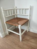 Hoekstoel met rieten zitting, Ophalen