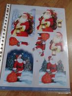 k60 KE26 kerstman knipvel, Ophalen of Verzenden, Nieuw, Kerst, Knipvel
