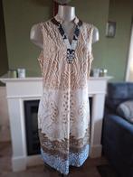 K-Design K design schitterende halslijn jurk XL gratis verz, K-design, Maat 42/44 (L), Zo goed als nieuw, Knielengte