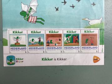 Postzegels Kikker is Kikker 25 Jaar Nederland 1  beschikbaar voor biedingen