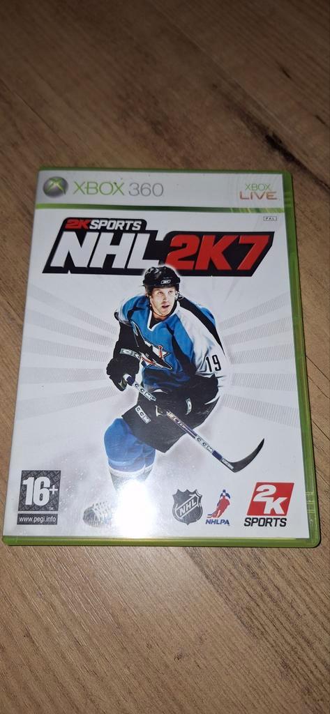NHL 2K7 - Xbox 360, Spelcomputers en Games, Games | Xbox Original, Gebruikt, Sport, 2 spelers, Vanaf 16 jaar, Eén computer, Online