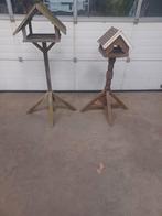 2x gebruikte vogelvoeder tafel/huisje, Tuin en Terras, Vogelhuisjes en Vogelbaden, Ophalen, Gebruikt