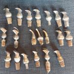Vintage schenktuiten (ver)zilver(d) vogelbek, Ophalen of Verzenden, Gebruikt
