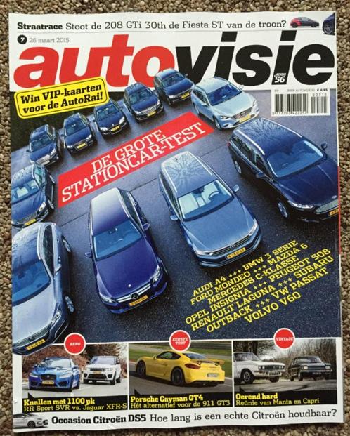 AutoVisie: Peugeot 208 GTi, Ford Fiesta ST, Opel Manta A, Boeken, Auto's | Folders en Tijdschriften, Zo goed als nieuw, Algemeen