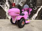 Politiemotor 6v roze Sirene - Verlichting - geluidjes - Lede, Ophalen of Verzenden, Nieuw