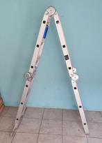 Vouwladder 4x3, Doe-het-zelf en Verbouw, Ladders en Trappen, Ophalen, Zo goed als nieuw, 2 tot 4 meter