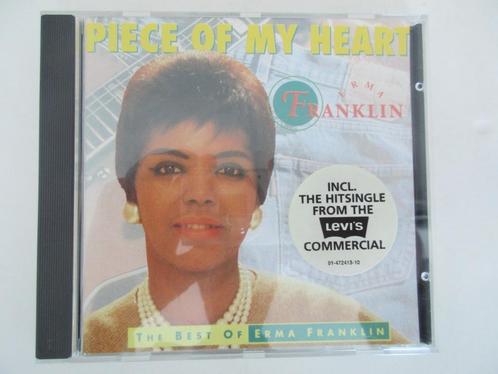 CD Erma Franklin - Piece of my Heart / The Best Of EX, Cd's en Dvd's, Cd's | R&B en Soul, Zo goed als nieuw, R&B, 1980 tot 2000