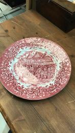 Handbeschilderd bord. Royal Tudor ware., Antiek en Kunst, Ophalen of Verzenden