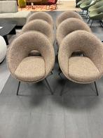 Movani eetkamerstoelen, Ophalen, Bruin, Zo goed als nieuw, Stof