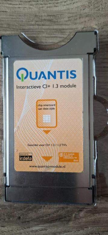 Quantis CI+ 1.3 Module beschikbaar voor biedingen