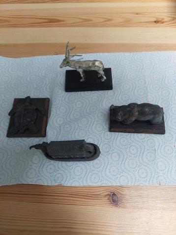 WNF Verzilverde Beeldjes Set - Dieren beschikbaar voor biedingen