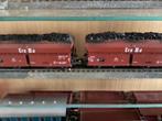 Modeltreinen 4 x Ertz Wagons Marklin, Wisselstroom, Gebruikt, Wagon, Ophalen of Verzenden