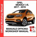 Opel Mokka 1.4L 2017-2019 Workshop manual in PDF op DVD, Auto diversen, Handleidingen en Instructieboekjes, Verzenden