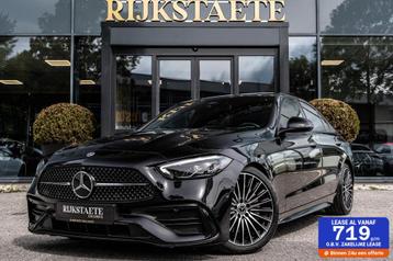 Mercedes C-klasse C200 AMG|PANO|LEDER|CAMERA|ACC|SFEERV.|19' beschikbaar voor biedingen