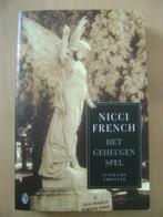 nicci french--het geheugen spel, Ophalen of Verzenden, Gelezen, Nicci French, Nederland