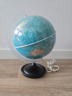Vintage EERSTE NEDERLANDSCHE GLOBE INDUSTRIE met verlichting, Ophalen of Verzenden, Zo goed als nieuw