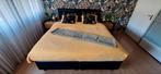 Boxspringbed 180x200 cm, Huis en Inrichting, Slaapkamer | Boxsprings, Ophalen, Gebruikt, Zwart, Tweepersoons