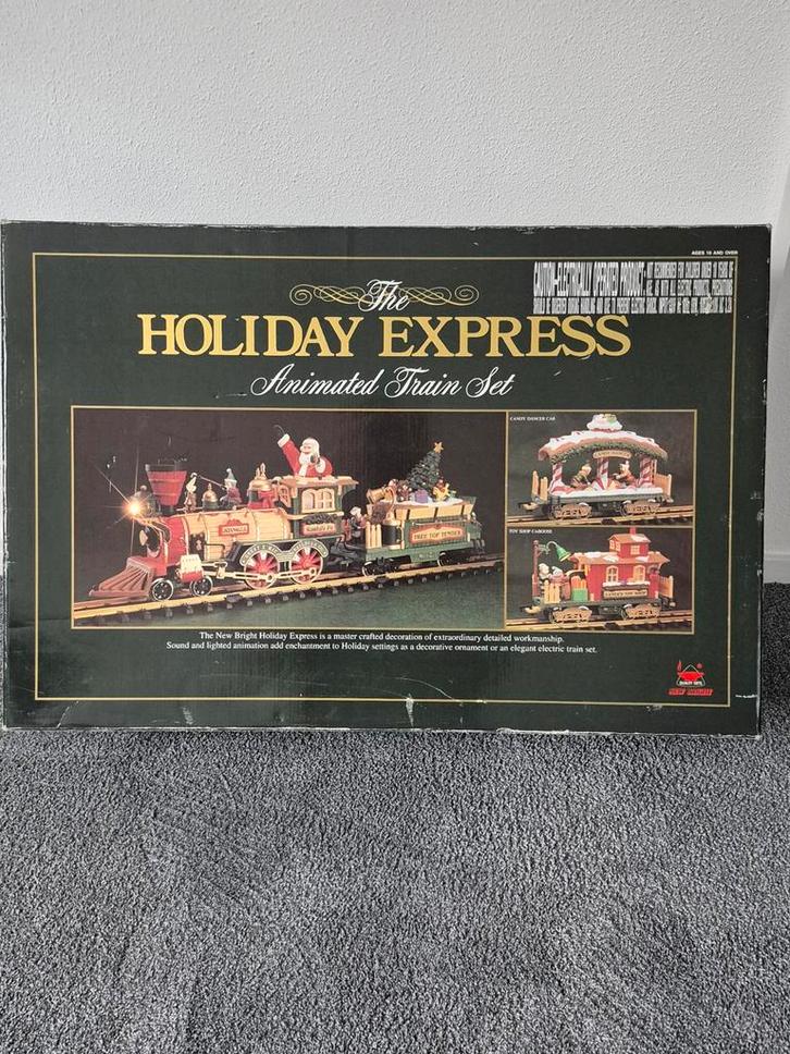Holiday Express Kersttrein No.380, Hobby en Vrije tijd, Modeltreinen | H0, Zo goed als nieuw, Treinset, Gelijkstroom, Overige merken