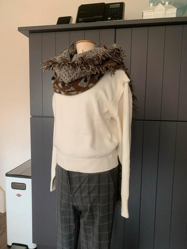 Mooie Sister Point Pull mt M, Kleding | Dames, Truien en Vesten, Nieuw, Maat 38/40 (M), Wit, Ophalen of Verzenden