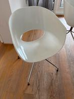 6x eettafelstoel kuip, wit, Ophalen, Wit, Kunststof, Vijf, Zes of meer stoelen